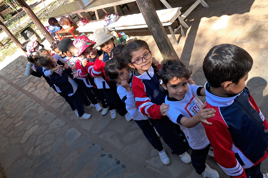 Visita de las salas de 5 años a la Reserva de San Pedro de Colalao Nivel Inicial