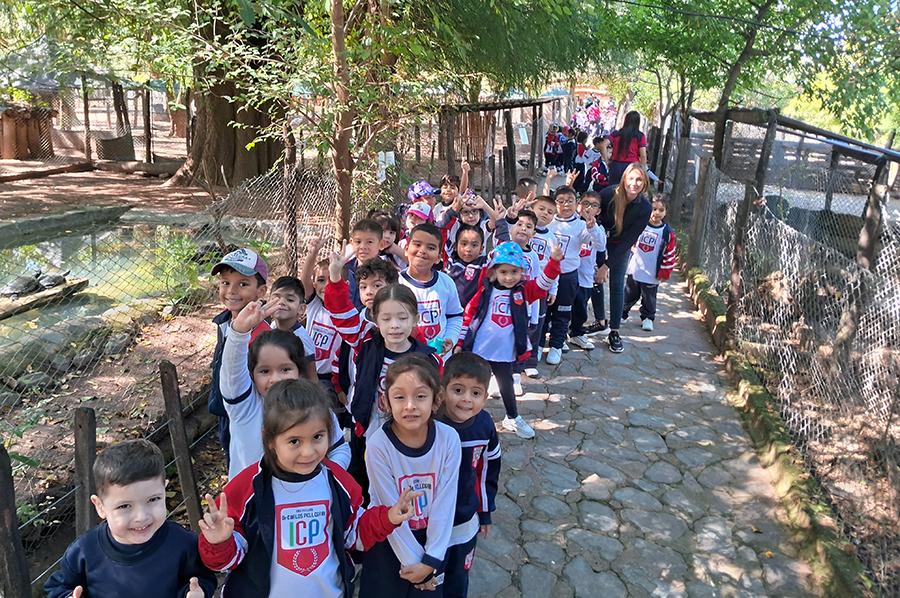 Visita de las salas de 5 años a la Reserva de San Pedro de Colalao Nivel Inicial